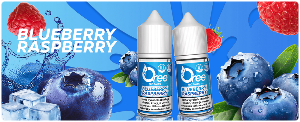 oree blueberry raspberry vaping cz